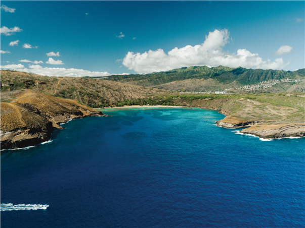 [UP][슬림][관광1일+자유4일] 초특급 힐튼 하와이언 빌리지 ＜리조트뷰-＞오션뷰＞ 하와이 7일 ＜3인 전용＞